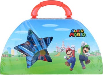 Super Mario Kleurkoffer (51-Delig), Ophalen of Verzenden, Nieuw