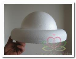 Oasis Styropor RING 30 platrond 30*6 cm. platronde ring, Ophalen of Verzenden, Nieuw