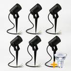 6-Stuks | LED Grond - Prikspot GU10 rond | SPIKE | IP65, Ophalen of Verzenden, Nieuw