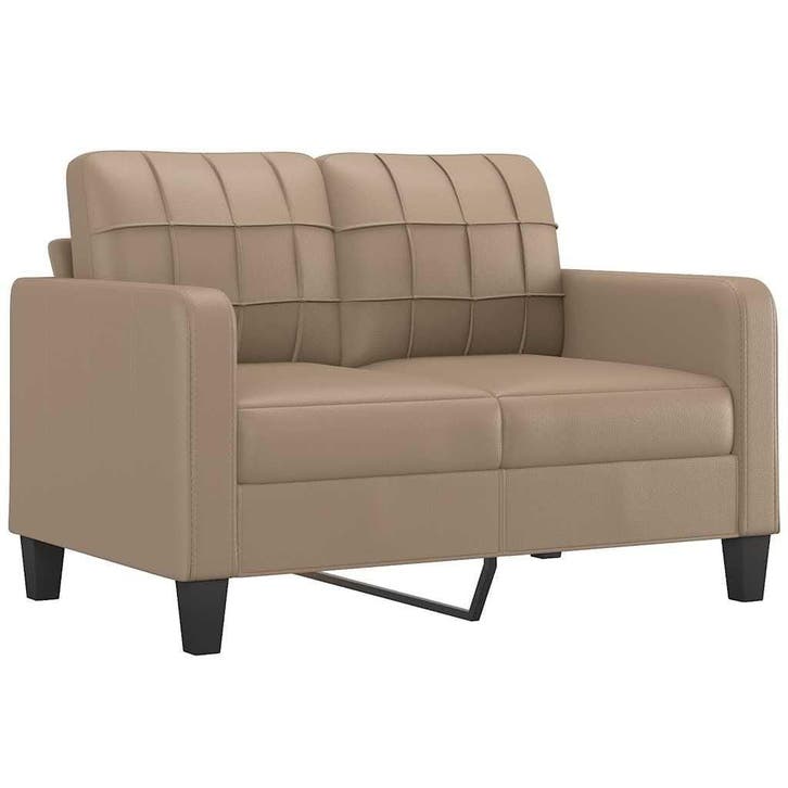 Bankstel Kunstleer Modern | Tweedekansje | OP=OP, Huis en Inrichting, Banken | Bankstellen, Minder dan 150 cm, 75 tot 100 cm, Rechte bank