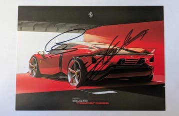 Ferrari - Lewis Hamilton - Fankaart, Nieuw