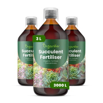 Vetplant Vloeibare meststof - Set 3x1 liter, Verzenden, Mest