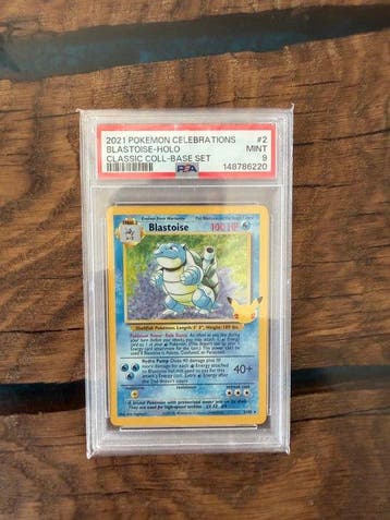 Pokémon - 1 Graded card - Blastoise #2 Foil, Promo card,, Nieuw