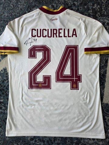 Spain - Cucurella - Voetbalshirt, Nieuw
