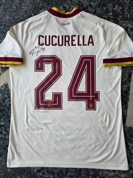 Spain - Cucurella - Voetbalshirt, Verzamelen, Overige Verzamelen