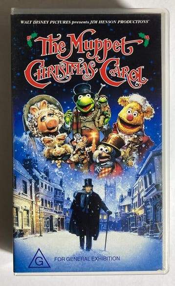 THE MUPPET CHRISTMAS CAROL (IMPORT WITHOUT DUTCH SUBS) (VHS), Verzenden, Gebruikt