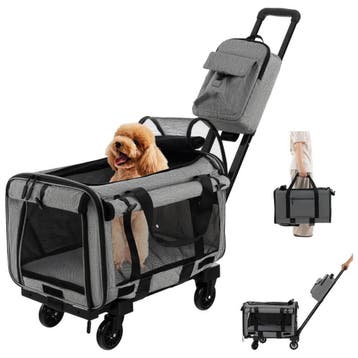 Trendmix Transporttrolley Hond & Kat – Inklapbare Draagtas, Ophalen of Verzenden, Nieuw