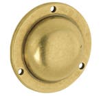 Moerkap Elegant 45x13mm messing antiek, Verzenden, Nieuw