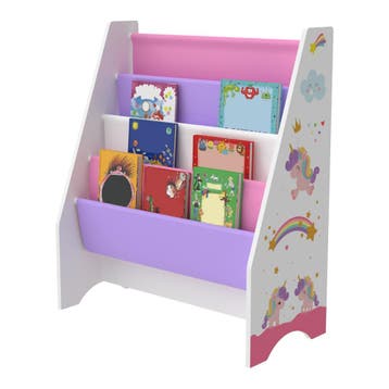 [en.casa] Kinderrek Fisterra 74x62x29 cm eenhoornmotief, Verzenden, Nieuw