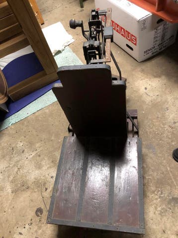 Bascule uit 1955 wegen tot 100kg, Antiek en Kunst, Ophalen