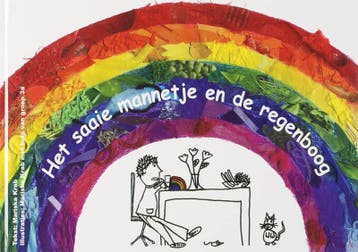 Het saaie mannetje en de regenboog - M. Krab 9789077564394, Boeken, Verzenden, Zo goed als nieuw, M. Krab