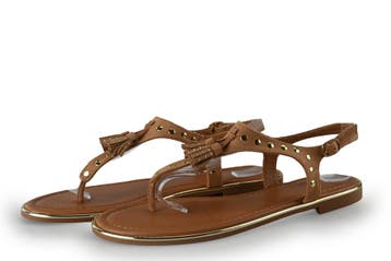 Graceland Slippers in maat 40 Bruin, Slippers, Bruin, Verzenden, Zo goed als nieuw
