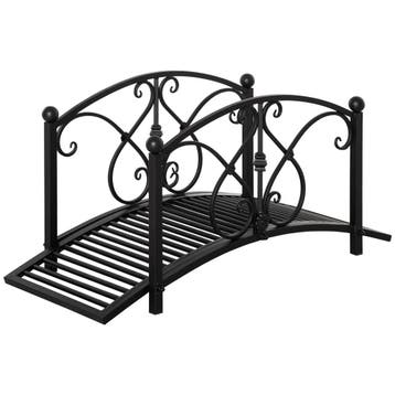 Tuinbrug, Vijverbrug Met Veiligheidsleuning, Sierbrug Tot 10, Tuin en Terras, Verzenden, Nieuw
