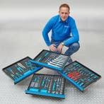 Datona Gereedschapsset voor 4 lades - 117-delige set, Ophalen of Verzenden, Nieuw