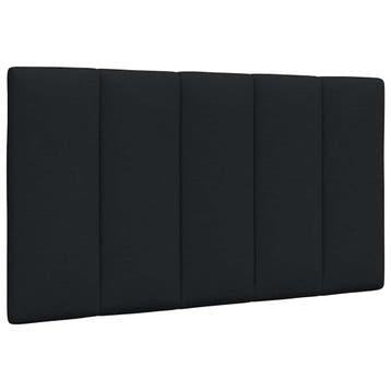 vidaXL Hoofdbordkussen Hanko 90 cm stof zwart, Verzenden, Nieuw, Zwart, Stof