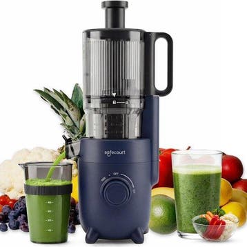 2dekans | Safecourt Kitchen Slow Juicer - krachtige motor, Ophalen of Verzenden, Zo goed als nieuw