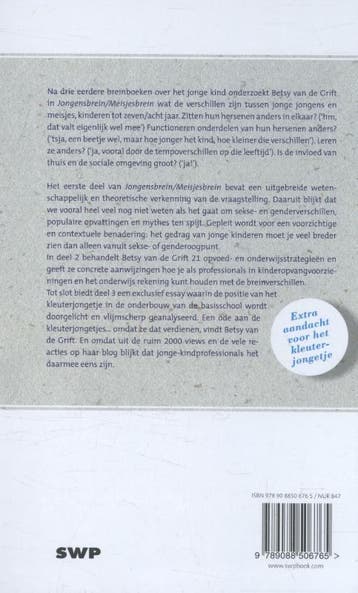Jongensbrein/meisjesbrein 9789088506765 Betsy van de Grift, Verzenden, Zo goed als nieuw, Betsy van de Grift