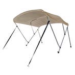 Navishade Biminitop 3 Boog 137cm Taupe Doek-Breedte 137 - 15, Ophalen of Verzenden, Nieuw