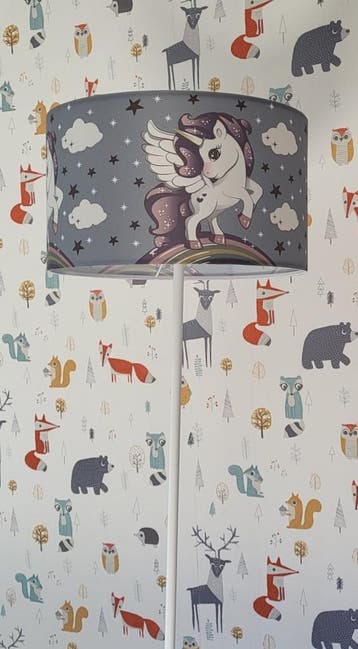 Lieve vloerlamp van Paco Home nieuw in doos SALE !, Huis en Inrichting, Verzenden, 100 tot 150 cm, Nieuw, E27 (groot)