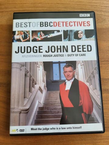 DVD - Judge John Deed - Rough Justice & Duty Of Care, Cd's en Dvd's, Vanaf 16 jaar, Verzenden, Gebruikt, Thriller