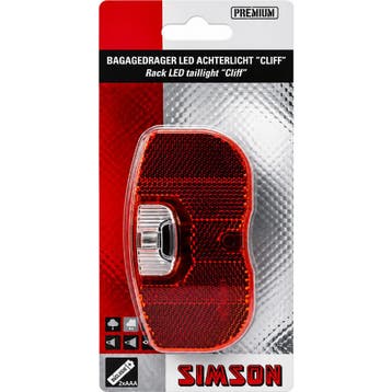 Simson Bagagedrager achterlicht - modern design - krachti..., Fietsen en Brommers, Ophalen of Verzenden, Nieuw
