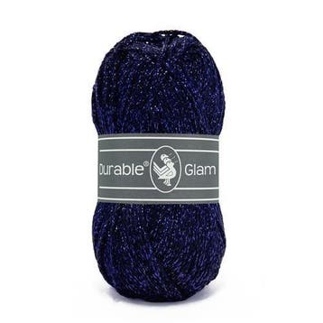 Durable Glam 321 Navy - Haakgaren / Breigaren, Hobby en Vrije tijd, Breien en Haken, Ophalen of Verzenden, Nieuw, Breien of Haken