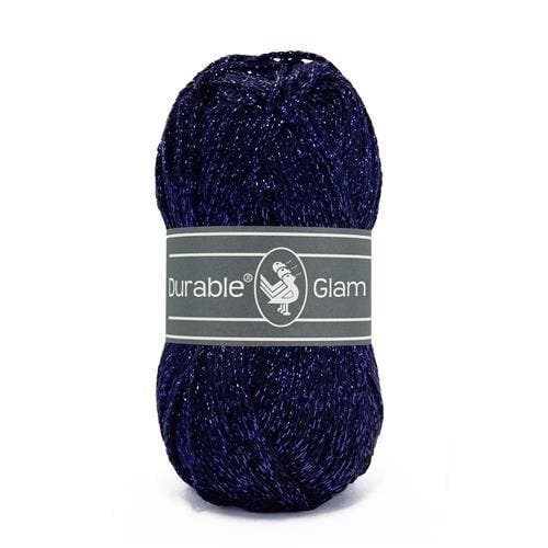 Durable Glam 321 Navy - Haakgaren / Breigaren, Hobby en Vrije tijd, Breien en Haken, Breien of Haken, Nieuw, Wol of Garen, Ophalen of Verzenden