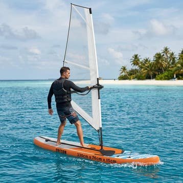 vidaXL Opblaasbaar SUP Board met Zeil TRITON 330 x 76 x 15, Verzenden, Nieuw