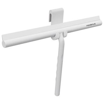 Extra brede douchewisser 33 cm met deurhaak, wit, Huis en Inrichting, Nieuw