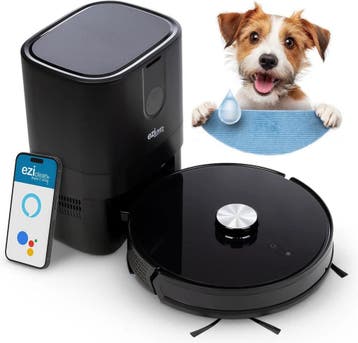 EZIclean I-Bot Z7 Smart Robotstofzuiger met dweil functie -, Ophalen of Verzenden, Zo goed als nieuw