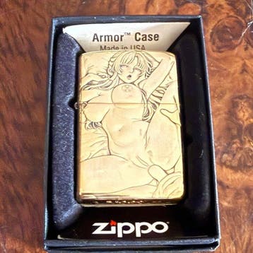 Zippo - Armor hentai anime NSFW a dos caras - Aansteker -, Nieuw