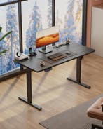 Zit sta bureau - Elektrisch - Verstelbaar - 100x60 cm - Zwar, Verzenden, Zo goed als nieuw