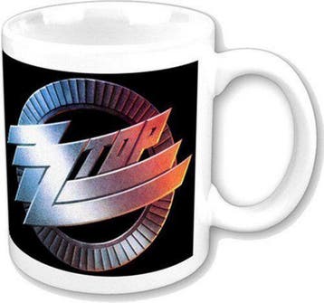 ZZ Top - Circle Logo - Mok officiële merchandise, Verzamelen, Ophalen of Verzenden, Nieuw, Gebruiksvoorwerp