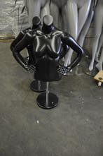 *TIP*  Dames torso's high glossy zwart met armen, Ophalen of Verzenden