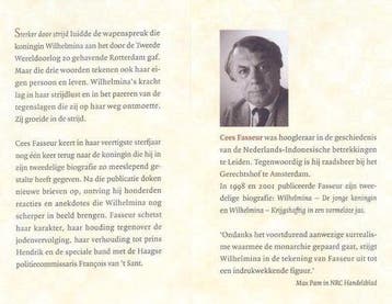 Wilhelmina Sterker door strijd, Ophalen of Verzenden, Nieuw