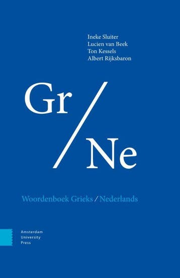 Woordenboek Grieks/Nederlands | Nieuw, Ophalen of Verzenden, Nieuw, Ineke Sluiter-Lucien van Beek-Ton Kessels-Albert Rijksbaron
