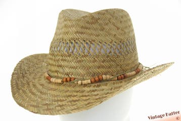 Western strohoed maat 56-59 nieuw unisex gratis verzonden, Hoed, Nieuw, Hawkins, One size fits all
