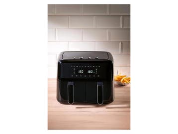 Dubbele Airfryer - XXL - Heteluchtfriteuse - 8,7L - 2600W -, Verzenden, Zo goed als nieuw