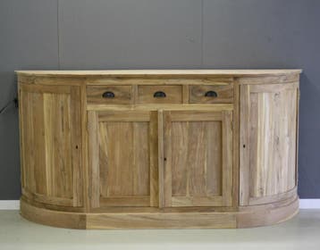 Dressoir met afgeronde hoeken -  200 cmDressoirs, Ophalen of Verzenden, Nieuw