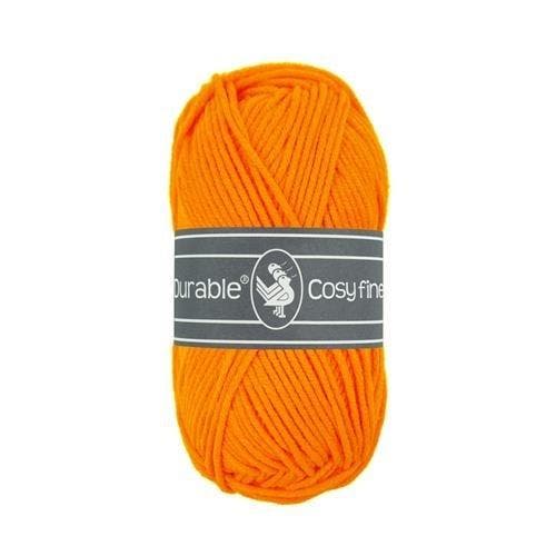 Durable Cosy Fine - Neon orange - Haakgaren / Breigaren, Hobby en Vrije tijd, Breien en Haken, Breien of Haken, Nieuw, Wol of Garen