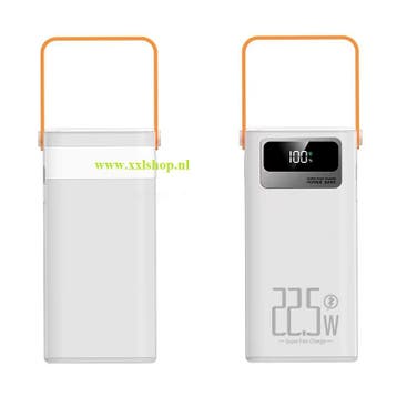 Powerbank power bank 50.000 mAh snellader oplader USB-A + C, Verzenden, Nieuw