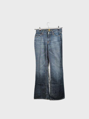7 For All Mankind Jeans Dames maat L Blauw Vintage, Ophalen of Verzenden, Nieuw
