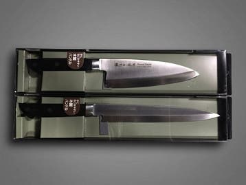 Set of 2 Brand New Japanese Kitchen Knives by Noushu