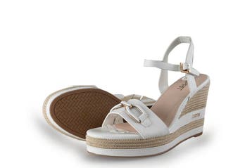 Esprit Espadrilles in maat 39 Wit, Verzenden, Wit, Gedragen, Esprit
