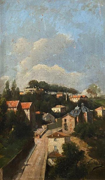 Ramón Muñoz Rubio (1867-1933) - Vacances à Biarritz