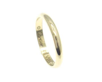 Cartier - Ring - 1895 Wedding band Ring Au750 - 18 karaat, Nieuw