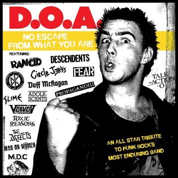lp nieuw - various (d.o.a. tribute) - NO ESCAPE FROM WHAT..., Verzenden, Zo goed als nieuw, Overige formaten
