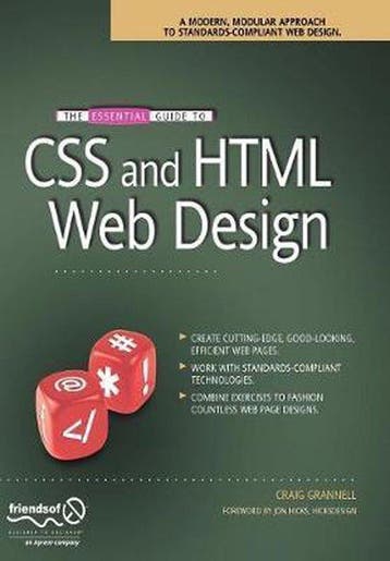 Essential Gde To CSS & HTML Web Design - Grannell, Verzenden, Gelezen