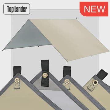 Waterdichte Camping Tarp - UV-bestendige Luifel & Zonnescher, Verzenden, Nieuw