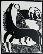 Pierre Alechinsky (1927) - Le poète assassiné